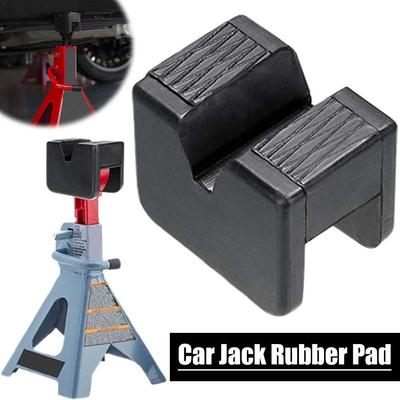 1/2 Stück Auto-Wagenheber Gummiunterlage Auto Geschlitzte Hebe-Wagenheber-Ständer Gummiunterlagen Universelle Reparaturwerkzeuge Rahmenschutz Adapter Wagenheberwerkzeuge