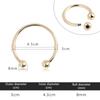 15-60Mm Metallringspenner Hette Bikini Dekorativ Lås Kobling Skruekrok DIY Klær Sytilbehør