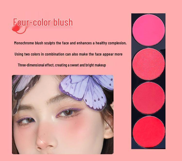 39-Color Eyeshadow Palette & Makeup Set: Beginner-Friendly Blush, Powder, Lipstick Combo