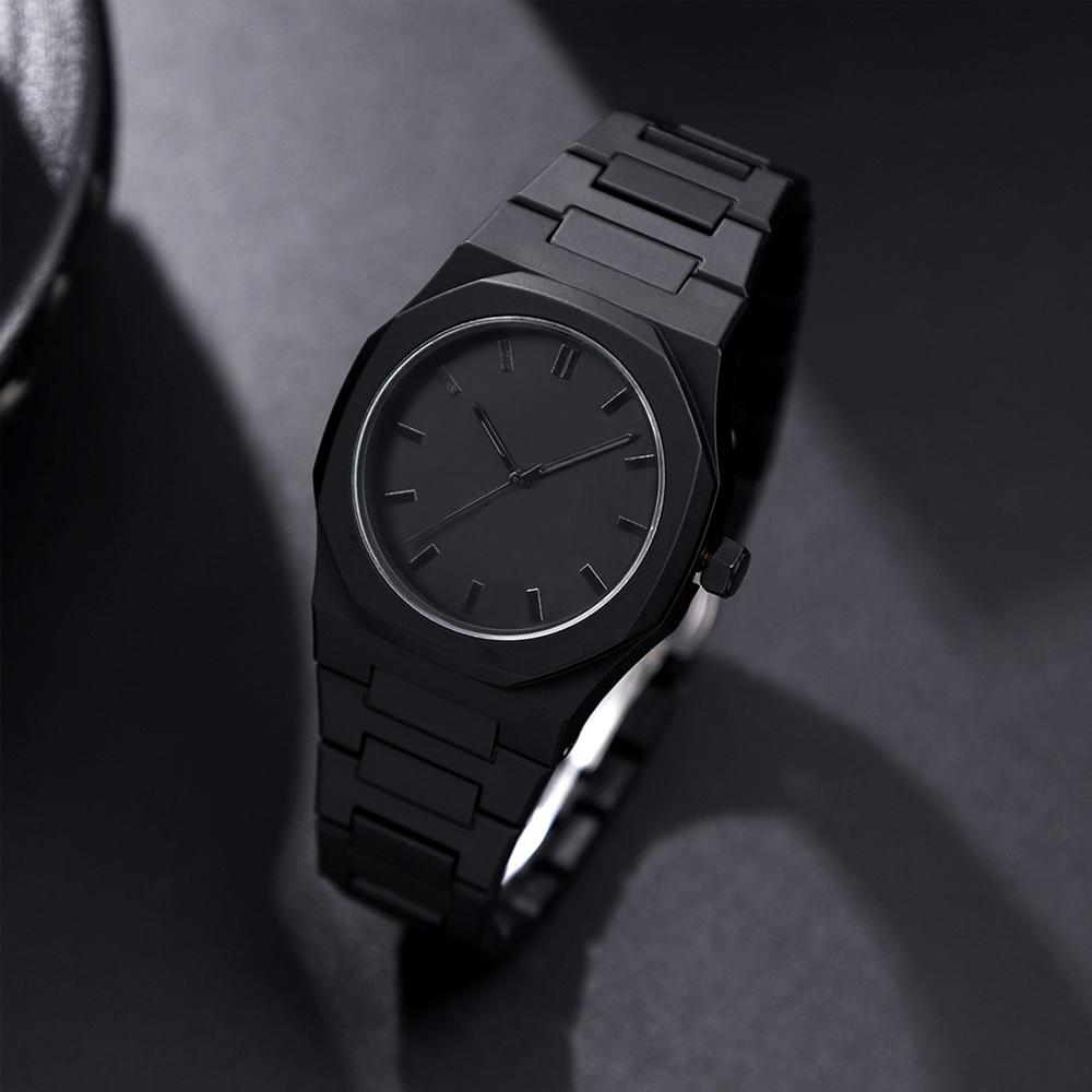 [ Classic Watch ] Men'S Casual Sports Watch Black Dial Quartz Watch | Minimalism Watch Design| Durable Watch for Men Gift