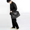 Nike Polyester Gym Bag, Camping Bag, One Shoulder Crossbody Handbag, Travel Bag Regular Unisex Black Casual CK0939-010