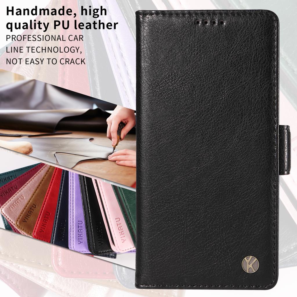 For Samsung Galaxy S26/S26 Pro Case YIKATU YK-007 Litchi Texture PU Leather Wallet Phone Cover
