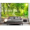 Wald Tapete 3d Natürliche Landschaft Tapete Wohnzimmer Schlafzimmer Wohnkultur Wandbild