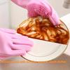 Silicone Dishwashing Gloves, Multifunctional Household Gloves, Kitchen Cleaning Magic Gloves