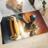 1Pc Transformers Optimus Prime Statue Carpet Rug Customizable Soft Washable Antislip Home Living Room Sofa Mats Personalized Rug 091782