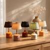 Pleated Design Table Lamp Touch Control Bedside Lamp Night Light Desk Lamp  Bar Decor