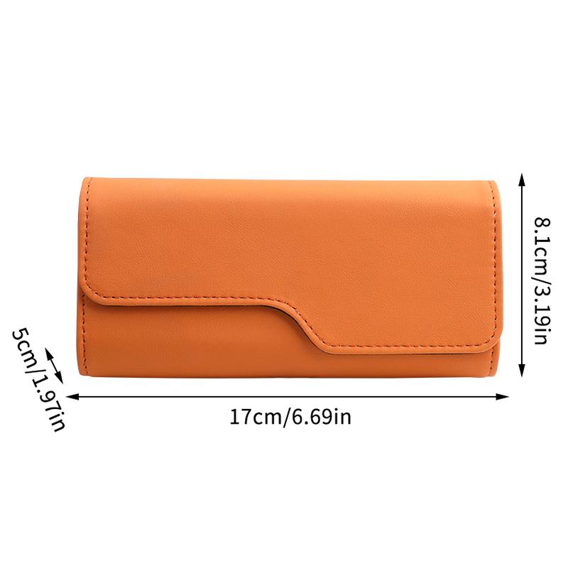 Solglasögonhållare för bilens solskydd, Läder Auto Glasögon Solskydd Organizerfodral med Dold Magnetisk Stängning