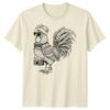 Rooster Photography Hobbies Mens 100% Cotton T-shirt Mens Tees Top Animal Camera Beanie Tee