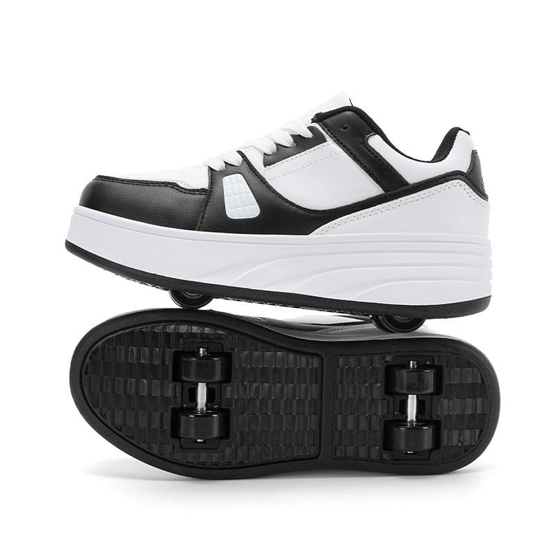 Dětské dvoukolové boty Heelys Skate Tenisky Unisex Zatahovací Kolečkové Boty Pro Kluky Dívky Lehká Venkovní Bruslařská Obuv