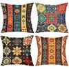 Colorful Floral Patterned Throw Pillows for Home Decor Polyester pillowcase, sofa decorative cushion cov Headboard Pillow