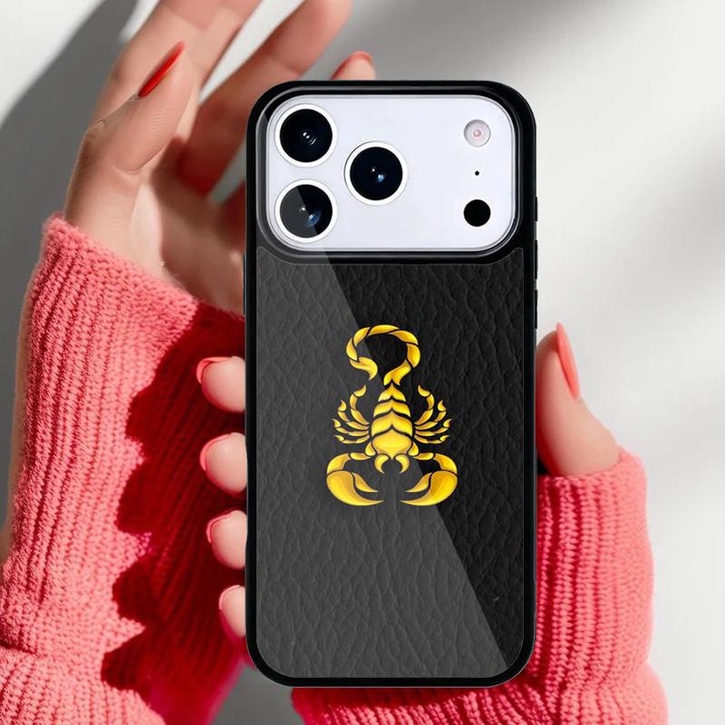 

Scorpion soft Phone Case for iPhone 17 Air 16e 15 14 13 Pro Max Back Cover for 12 11 Pro Coque iPhone 16