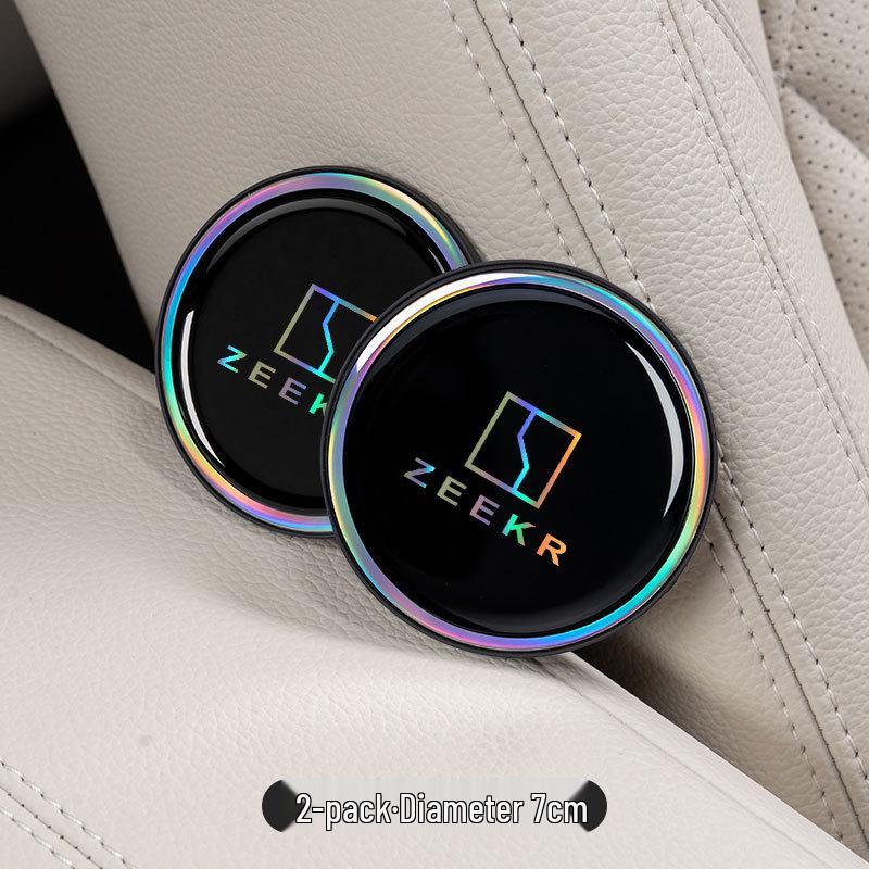 Zeekr X007/001/009/7X8X9XMIX Car Interior Seven-Color Silicone Coaster
