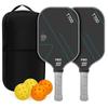 Kohlefaser T700 C-Typ Pickleball Schläger Set