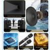 Songchuan SS1 12-inch Portable Outdoor Karaoke Speaker with Dual Wireless Mics (CN Version)