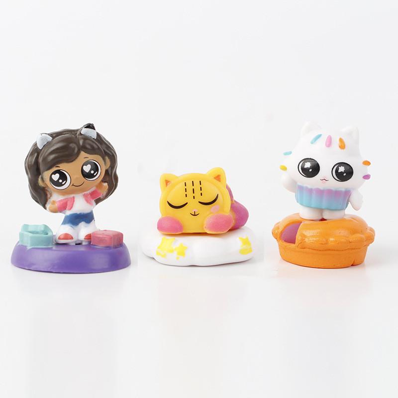Cute Gabby Dollhouse Lol Surprise Girl Doll Mini Ornament Set For Collectors And Giftgiving