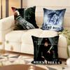 Cushion Cover Silky Short Plush Home Sofa Cushion Cover - Invisible Zipper Home Decoration Hot Classic Silent Hill Game