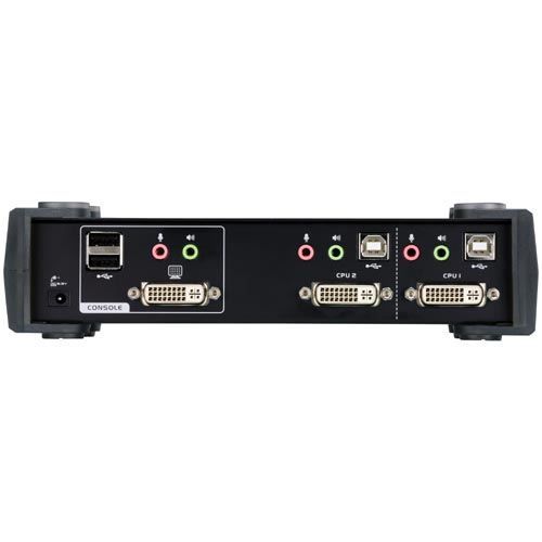 KVMP Switch, ATEN, 2 Fois, CubiQ CS1762A, DVI, …