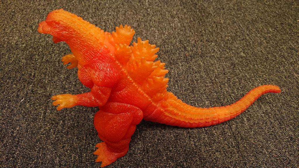 [USED] BANDAI Godzilla vs. Destroyah Figure Theater Exclusive Burning Godzilla