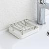 Japanese Style Double-Layer Soap Box Rustproof Soap Storage Box Creative Soap Storage Rack  Kitchen
