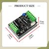 Bldc Three Phase Brushless Motor Controller,PWM Control Driver Board,Compact,Driver