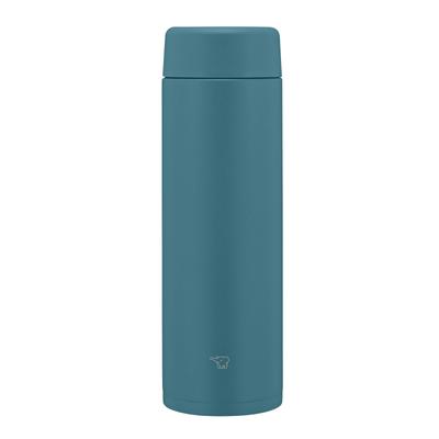 Zojirushi Mahobin Stainless Steel Mug Water Bottle 600ml Screw Type Dishwasher Safe Seamless Only 2 Care Points Deep Turquoise SM-GS60-GM