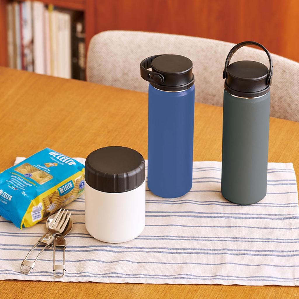 Oală pentru Supă Zalatto Recipient pentru Supă din Oțel Inoxidabil cu Dublu Perfect pentru Prânz Exterior și Cadouri de Zi Capac Rezistent la Vid, Perete cu Reținere a Căldurii, Cutii,