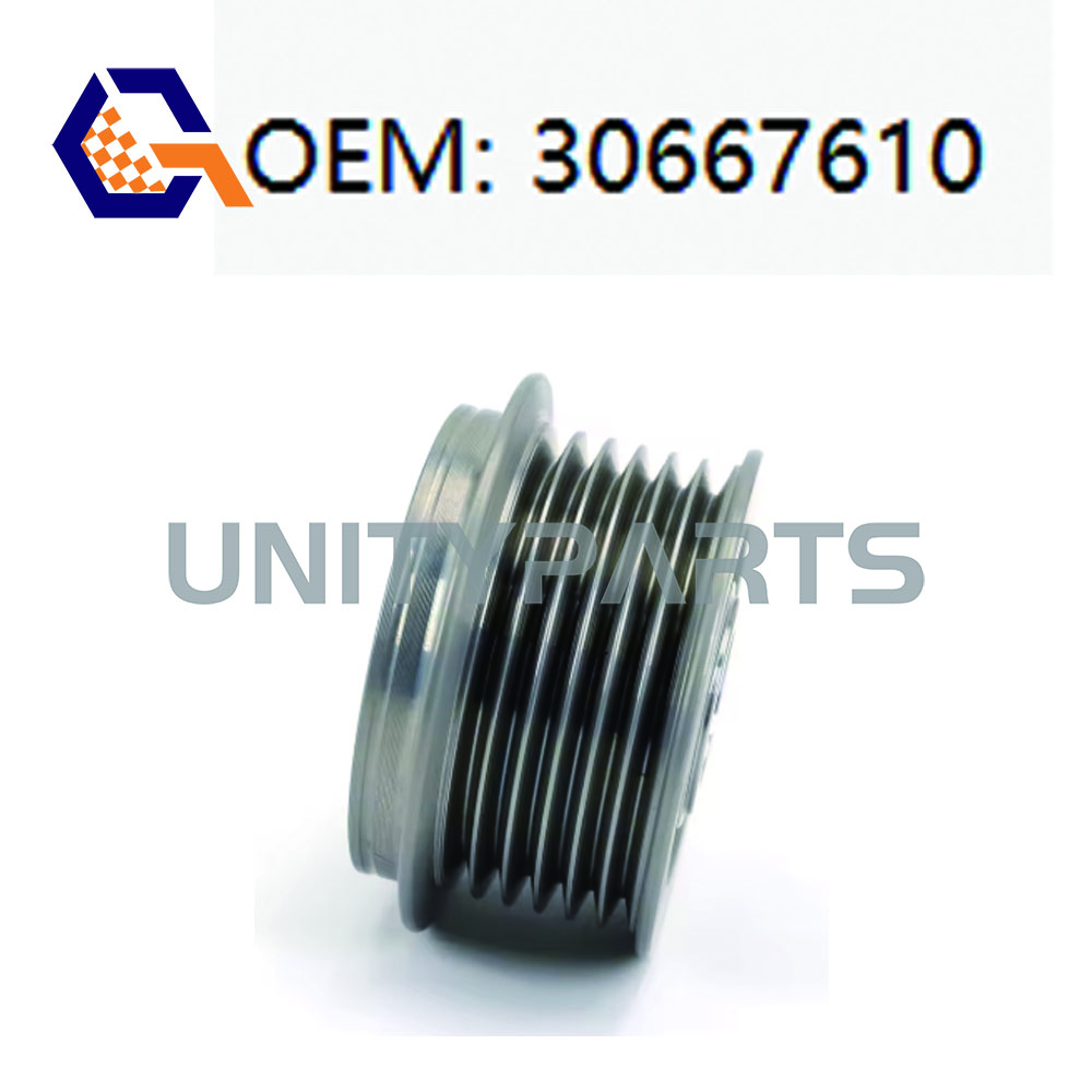 Alternator Freewheel Pulley For FORD GALAXY S-MAX MONDEO VOLVO S40 C30 V50 V70 S80 2.0 2006-/ F-553393 30667610 F00M349810