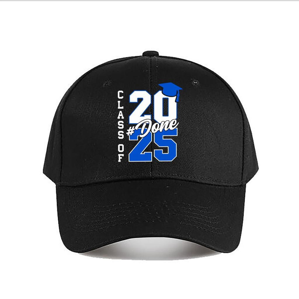 Class Of Grad Done Baseball Cap Fashion Unisex Sunhat Womens Outdoor Sports