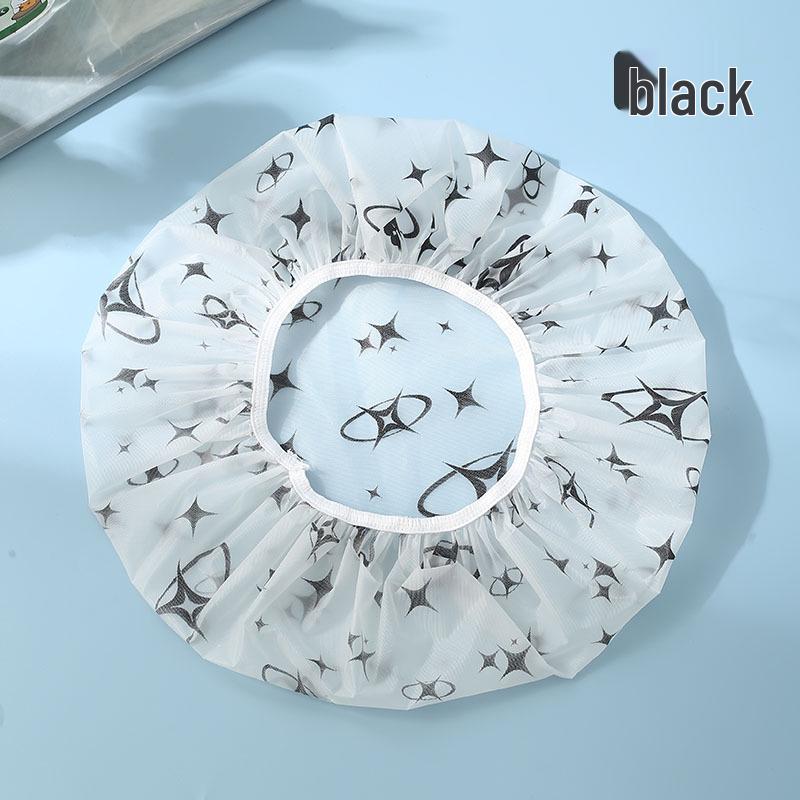 Women's Waterproof Shower Cap - Cute, Thickened, Reusable Bath Hat for Girls and Adults