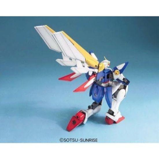 MG Mobile Report Gundam W Wing Gundam escala modelo de plástico 1/100 codificado por cores