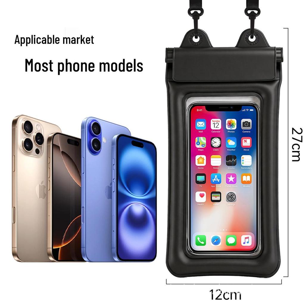 New Waterproof Phone Bag: Touchscreen & Airbag Design for Beach, Sports, Swimming