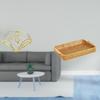 Weighted Arm Napkin Dispenser And Woven Fruit Basket Storage Solution for Hotel Bar Dining Table
