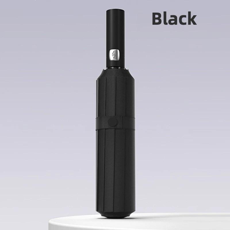 

Windproof 72 Ribs Automatic Folding Umbrella, Thickened Vinyl Uv Upf50+ Protection Parasol, Sun And Rain Dual-Purpose Umbrellas metal-fiber composite&12K чёрный