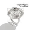 Opening Adjustable Pearl Flowers Rings Vintage Gold Silver Color Retro Exaggerated Metal Alloy Hollow Finger Ring for Women Geometric Jewelry Anillos