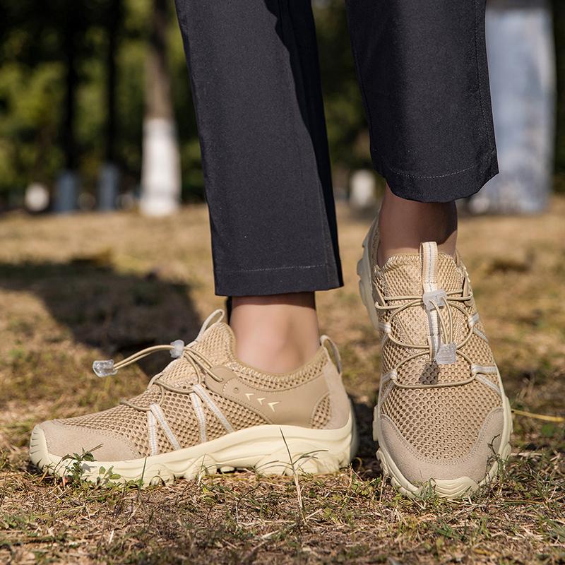 Male Breathable Non Slip Hiking Shoes New Sport Shoes Men's Women's Summer Running Shoes Lightweight Jogging Trekking Sneakers