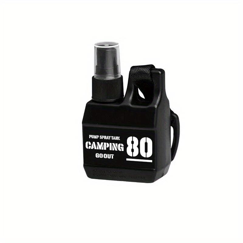 80ml Lahvička s pumpičkou na sprej, Emulzní lahvička, Přenosné prázdné kosmetické nádobky s přezkou, Plnitelné na alkohol, parfém, pro venkovní kempování, turistiku