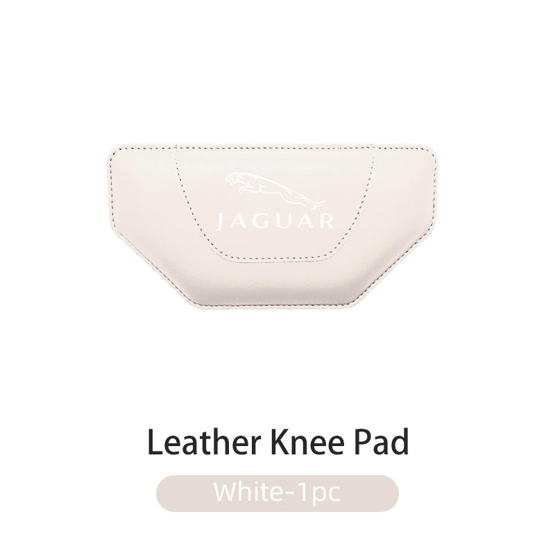 Car Interior Leg Knee Rest Pads Leather Cushion For Jaguar XF XJ XE XK S-Type F-Type X-Type F-Pace I-Pace E-Pace PP23
