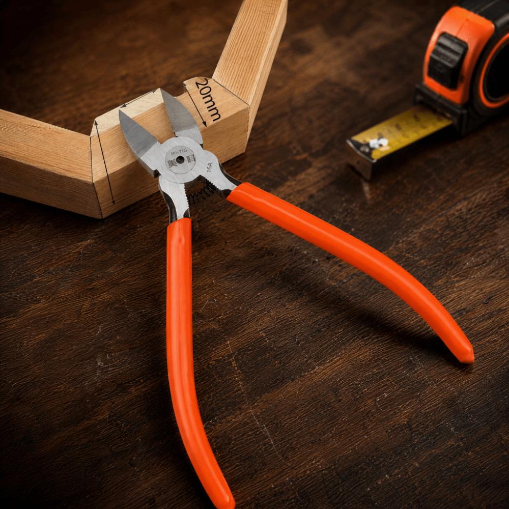 Coated Handle Wire Cutting Pliers Chrome Vanadium Steel Side Cutter Pliers Industrial Use