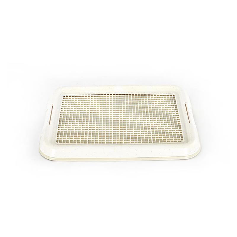 

Туалет Carrofo Easy Clean Small Dog - Пластиковый туалет для маленьких собак 47x35x3.5cm (No Pillar) бежевый