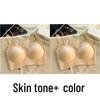 Invisible Seamless Push-Up Camisole Bandeau Bra for Small Busts
