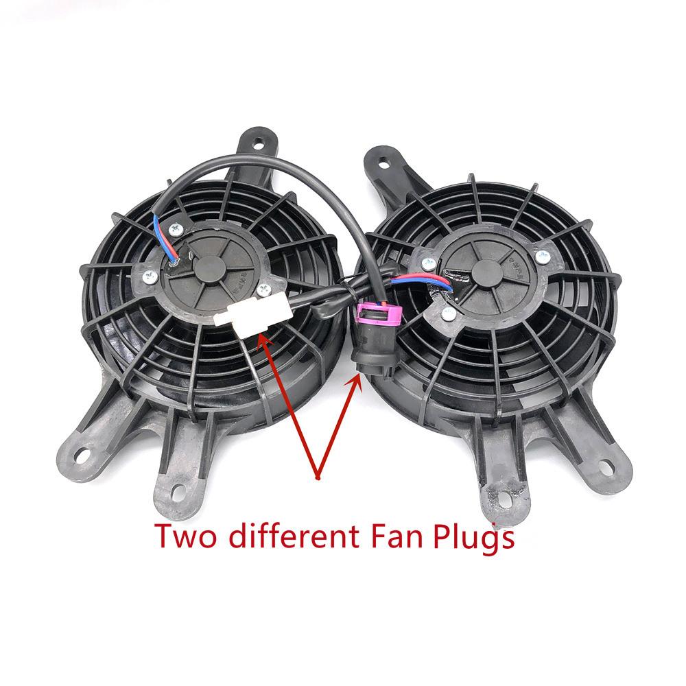 Cooling Radiator With Fans Assy For Linhai 260cc 300cc LH260 LH300 ATV Quad