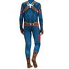 Captain America Kids Boys Cosplay Costume Jumpsuit For Parties And More!