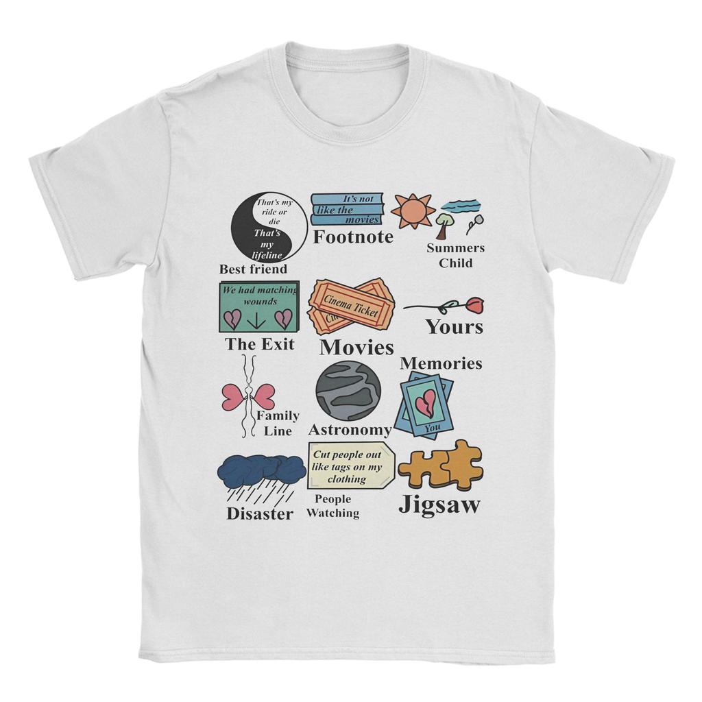 Conan Gray Herz Für Unisex Unisex T-Shirts Vintage T-Shirt Kurzarm Rundhals T-Shirts Reine Baumwolle Geschenkidee Kleidung