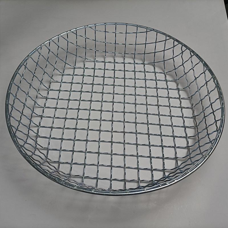 Large Round Wire Mesh Sieve for Stones, Sand, and Garden Soil Filtering