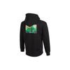 Nike Einfarbiger Logo-Print Hoodie Langarm Sweatshirt Herren Oberteile Schwarz DA4256-010