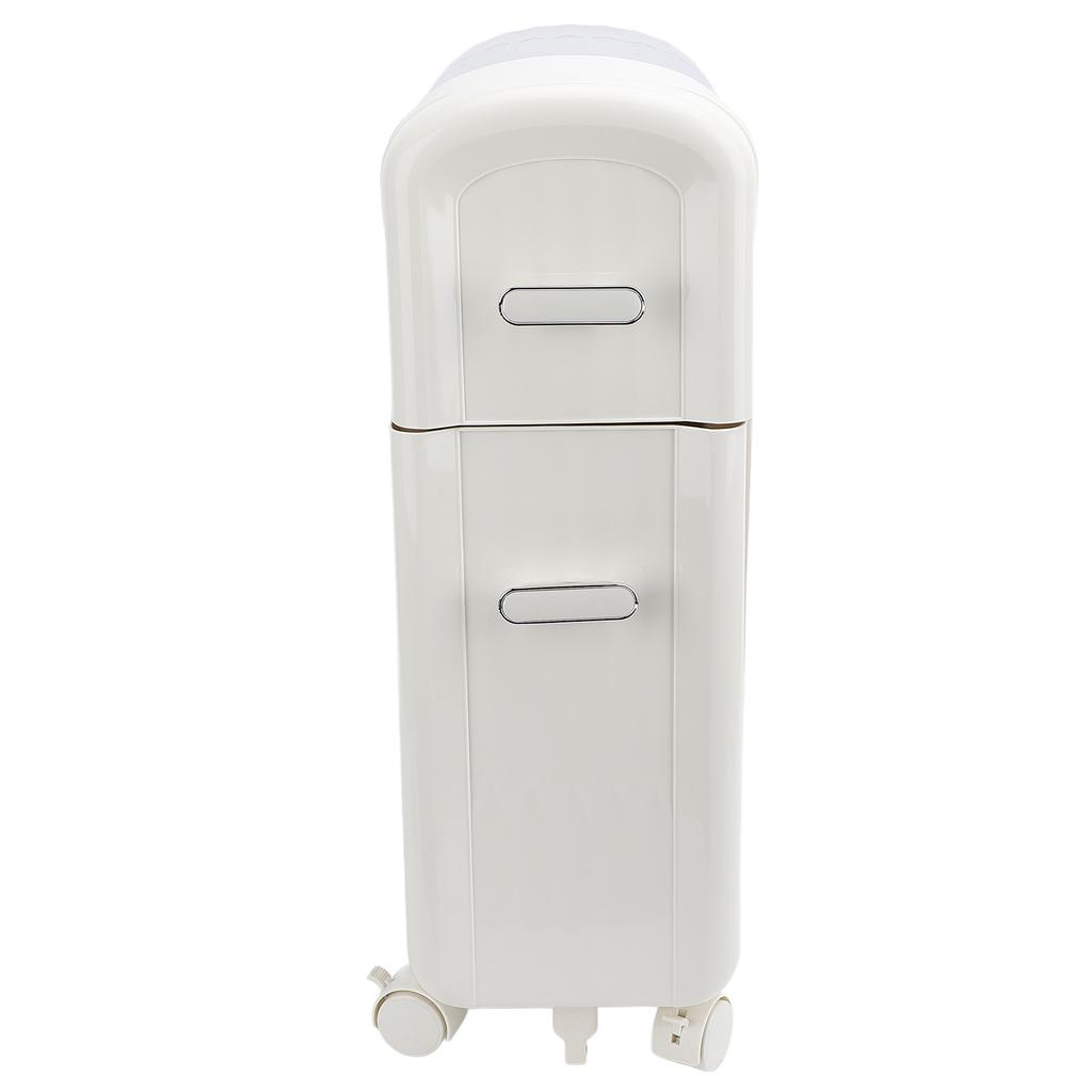 Narrow Storage Cabinet Multipurpose Modern Simple Design Drawer Type 2 Tier Slim Bathroom Storage Cabinet for Bathroom Kitchen