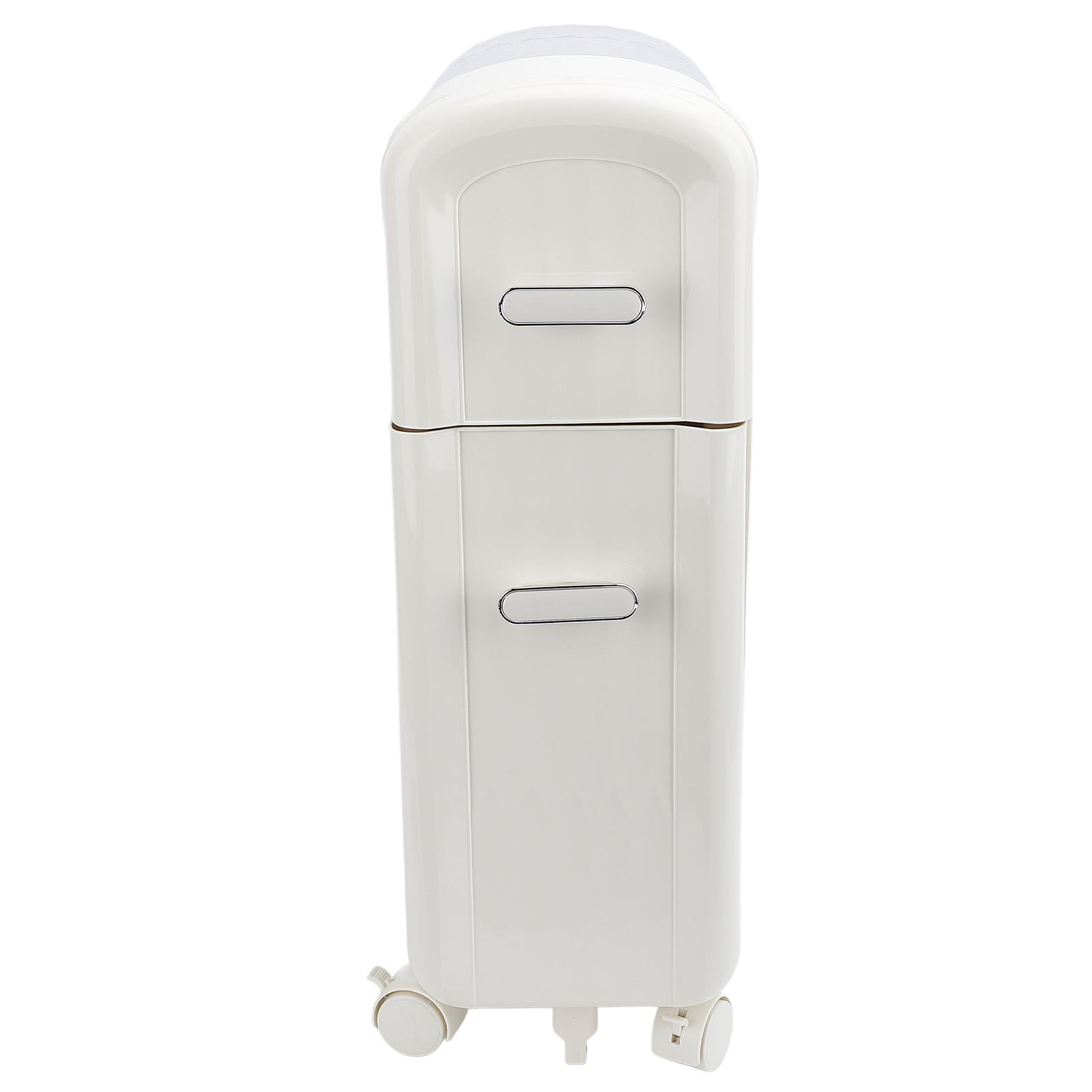 Narrow Storage Cabinet Multipurpose Modern Simple Design Drawer Type 2 Tier Slim Bathroom Storage Cabinet for Bathroom Kitchen