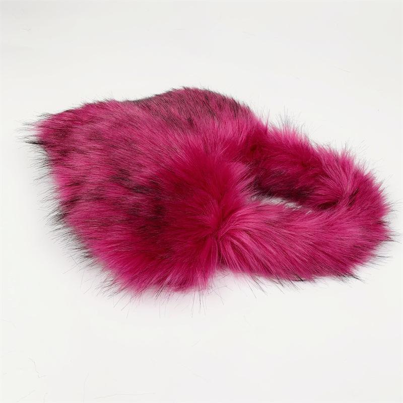 Popolari Nuove Popolari a Forma di Cuore Morbide Borse a Tracolla da Donna Adorabili Pelliccia Finta Morbido Peluche Borsa Tote Invernale Trendy Chic Borsa a Spalla Singola Pochette Borse