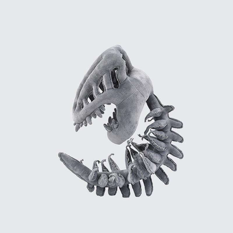 Soft Cute Plush Dinosaur Skeleton Skull Toys 100% Polyester PP Cotton Filling Stress Relief Weighted Wearable Dress-up small