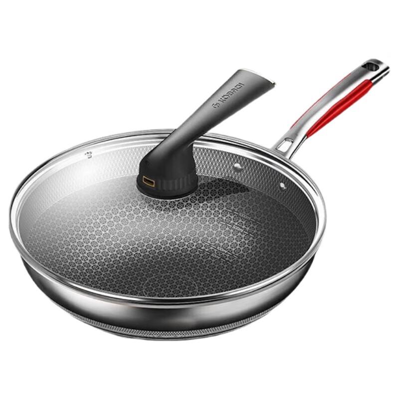KBH 5th Gen Antibacterial Honeycomb Stainless Steel Wok